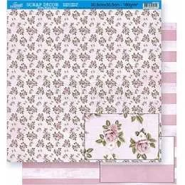 Folha para Scrapbook Dupla...