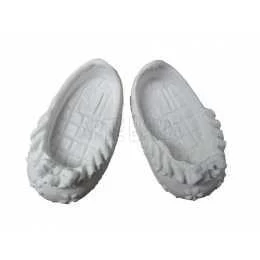 Sapato com Babado, Lacinho e Flor 2 unidades Sapato com Babado, Lacinho e Flor 2 unidades