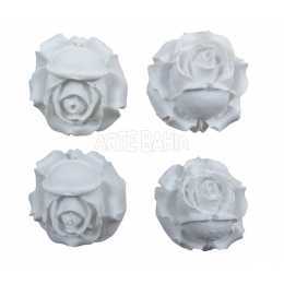 Botões de Rosas - LLA048 -4 unidades 