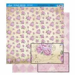 SD479 - Buque de Rosas Fundo Bege com Escritas