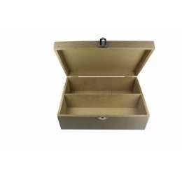 L-Caixa Mini Vinho Dupla com Fecho