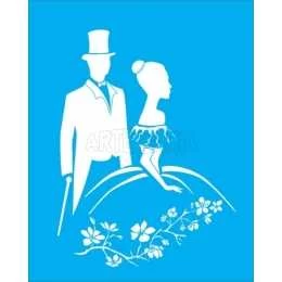 LSG043 - Casal com Flores 