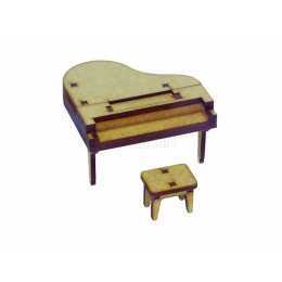 Instrumento Musical - Piano de Cauda 