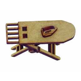 Tábua com Ferro de Passar