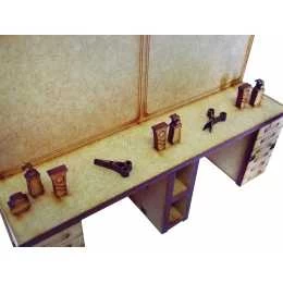 Salão de Beleza - Bancada Salão de Beleza - Bancada