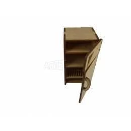 Geladeira - 5,5x5,5x12cm - 2 portas Geladeira - 5,5x5,5x12cm - 2 portas