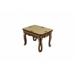 Mesa Retangular Arabesco Pq - 6,5x5x5cm