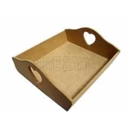 L-Bandeja Coração Pq.