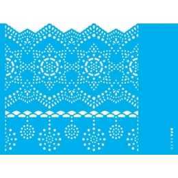 Stencil de Acetato OPA 15x20cm - OPA 2610 - Negativo Renda