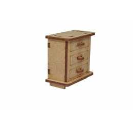 Miniatura em MDF - Comoda 03 Gavetas
