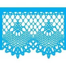 Stencil de Acetato Litocart 20x25cm - LSG155 - Renda Croche