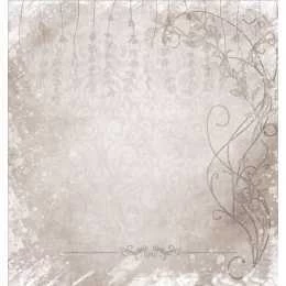 Folha para Scrapbook Dupla Face - OPA2646 - Flor Glicínias 1 Folha para Scrapbook Dupla Face - OPA2646 - Flor Glicínias 1