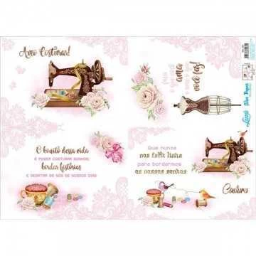 Papel para Decoupage Slim...