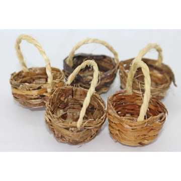 Cesta de Palha Pq. -...