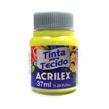 Tinta para Tecido Amarelo...