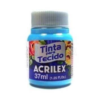 Tinta para Tecido Azul Mar...