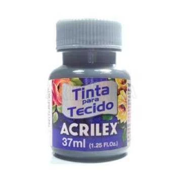 Tinta para Tecido Cinza...