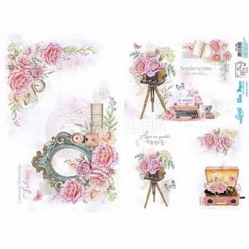 Papel para Decoupage Slim...