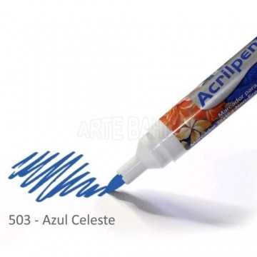 Caneta para Tecido 503 Azul...