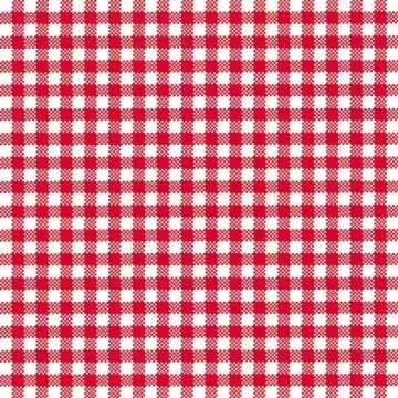 Guardanapo Xadrez Vermelho...