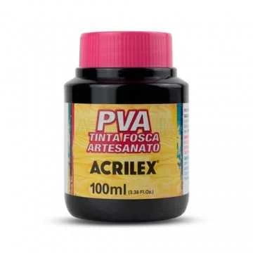 Tinta PVA - Preto 100ml -...