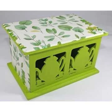 Caixa de Chá 2 Divisões -...