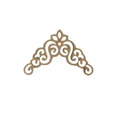 Aplique em MDF - Cantoneira...