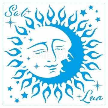 Stencil de Acetato Litoarte...