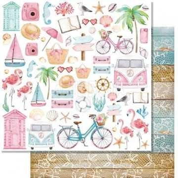 Folha para Scrapbook Dupla...