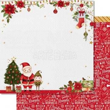 Folha para Scrapbook Dupla...