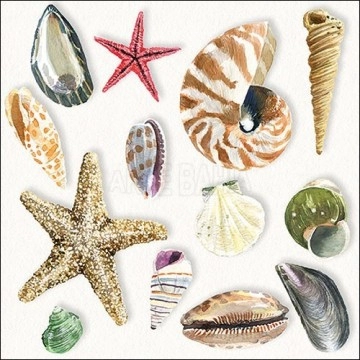 Guardanapo Animais Marinhos...