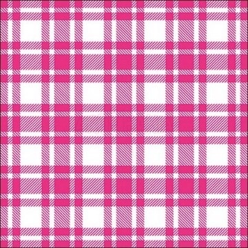 Guardanapo Xadrez Rosa...