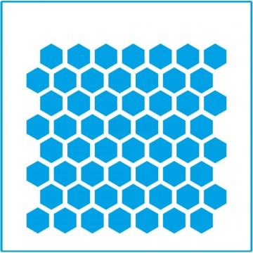 Stencil de Acetato Litoarte...