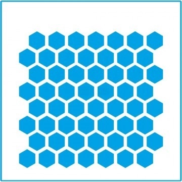 Stencil de Acetato Litoarte...