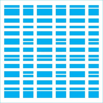 Stencil de Acetato Litoarte...