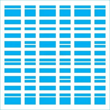 Stencil de Acetato Litoarte...