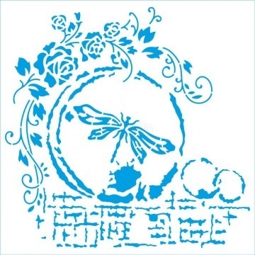 Stencil de Acetato Litoarte...