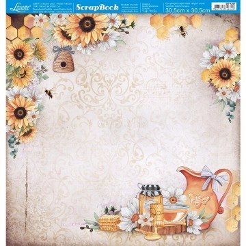 Folha para Scrapbook Dupla...