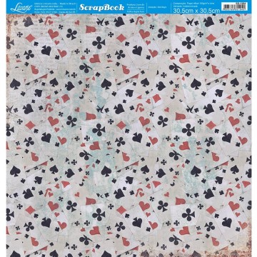 Folha para Scrapbook Dupla...