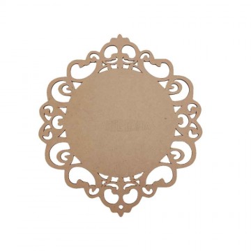 Aplique em MDF - Placa...