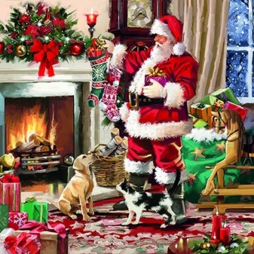 Guardanapo Papai Noel...