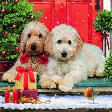 Guardanapo Cachorros na...