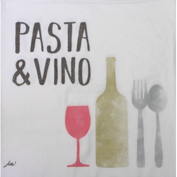 Guardanapo Pasta & Vino...