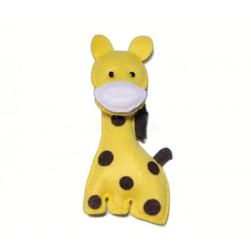 Miniatura de Feltro - Girafa
