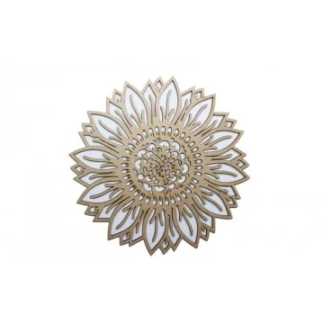 Aplique em MDF - Mandala...