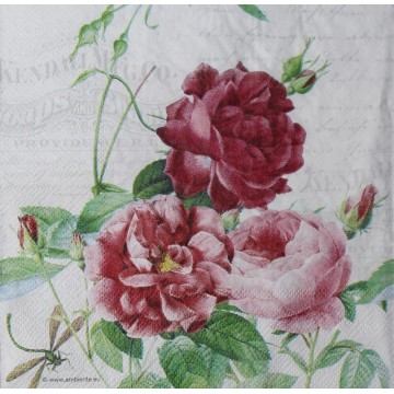 Guardanapo Âmbar Vermelho...