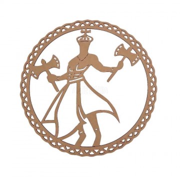 Aplique em MDF - Mandala...