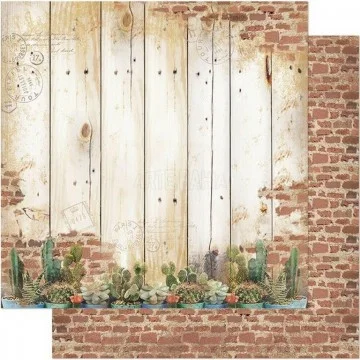 Folha para Scrapbook Dupla...