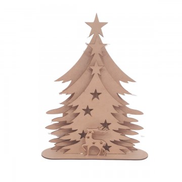 Árvore de Natal - Trio 3D -...