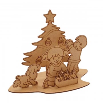 Cenário Natalino Infantil -...